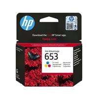 ראש דיו מקורי HP 653 - צבעוני