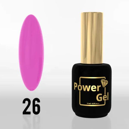 לק ג'ל 26 פאוור ג'ל POWER GEL