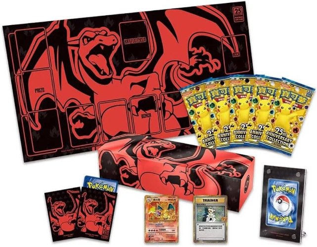מארז יו פי סי 25 שנים בשפה הסינית 25th Anniversary Pokemon UPC