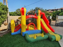 מתקן קפיצה מתנפח פארק ילדים - D3036 - Kids Park מבית Jumpy Jump העולמית-קפיץ קפוץ