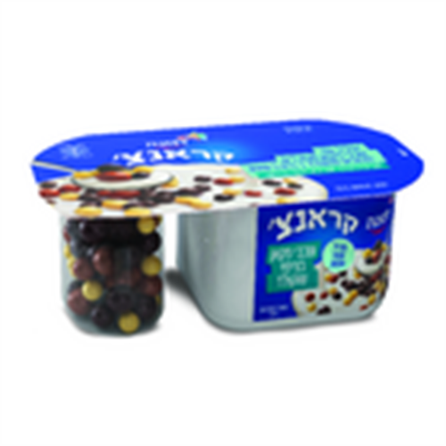 יוגורט עם שבבי פקאן מסוכרים מצופים שוקולד, 183 גרם | שטראוס