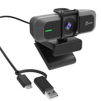 מצלמת רשת j5create 4K ULTRA HD עם חיבור USB-C-A
