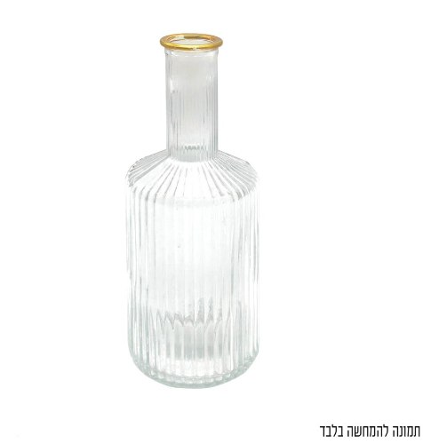 ואזה שקופה פס זהב