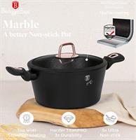 סט סירים ומחבתות Black Rose BH-8234 מבית ברלינגר האוס לשימוש יומיומי