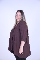 חולצת סימון חומה