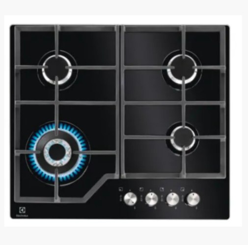 כיריים גז Electrolux KGG64362K אלקטרולוקס זכוכית שחור