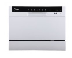 מדיח כלים על השיש לבן 6455/MIDEA 3602 - יבואן רשמי