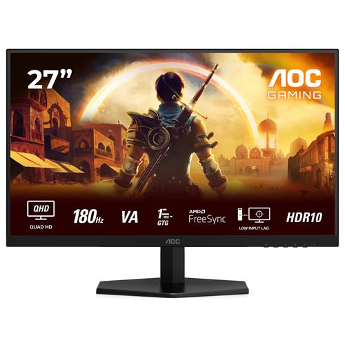 מסך מחשב לגיימינג AOC 27" VA QHD 180Hz 0.5ms