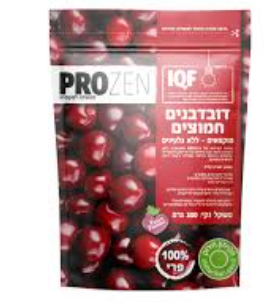 דובדבנים חמוצים 300 גרם - פרוזן