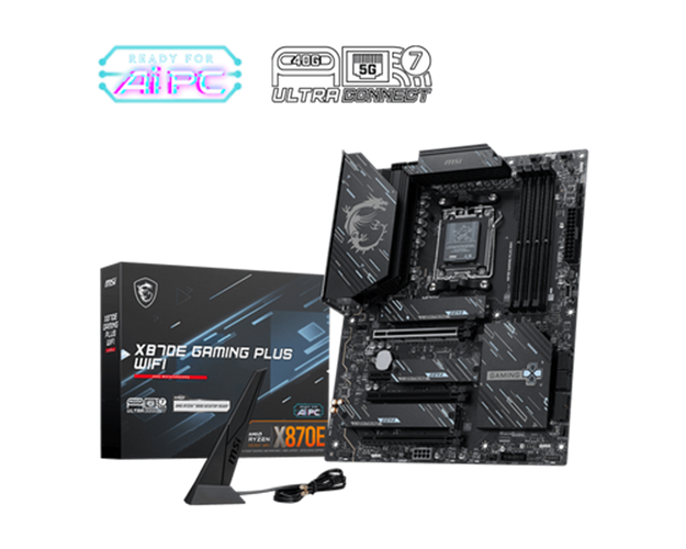 לוח אם X870E GAMING PLUS WIFI MSI