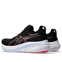 ASICS GEL NIMBUS 26 MEN BLACK TRUE RED ג'ל נימבוס 26 לגברים שחור משולב אדום