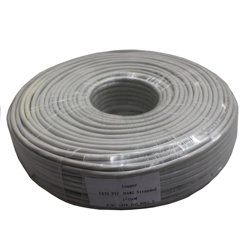 כבל רשת CAT6 באורך 100 מטר LUGGAR 23AWG