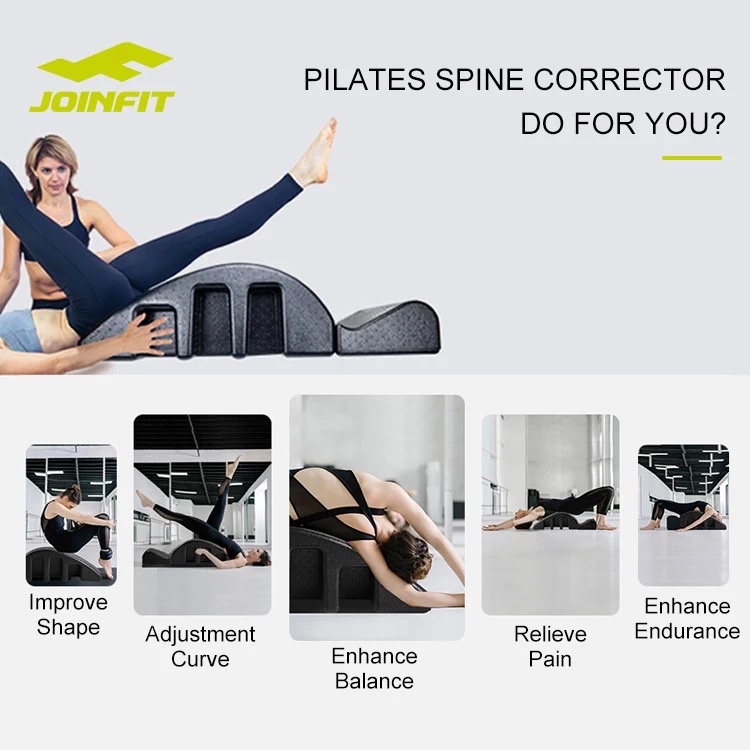 SPXine Pilates Lumbar Relief Spine Corrector (Grey) – FIT MART  香港智能健康及運動生活用品專門店：筋膜槍、瑜伽輔助工具、智能健身設備