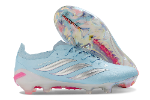 שרוכים - נעלי כדורגל אדידס Adidas Predator תכלת אפור