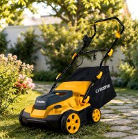 מטאטא מסרק מבריש חשמלי לדשא סינטטי JS-1600e דגם חדש