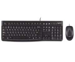 סט מקלדת ועכבר חוטי Logitech MK120