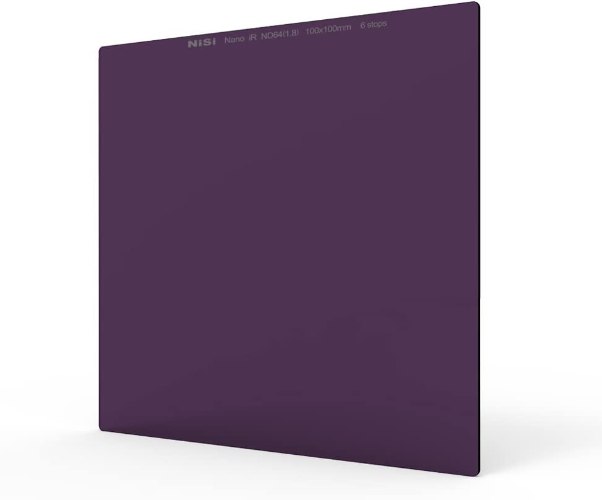 NiSi 100 x 100mm Nano IR ND 64 1.8 Filter (6-Stop) פילטר 6 סטופים ND מרובע ציפוי איכותי NanoPro
