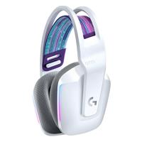 אוזניות קשת אלחוטיות לגיימינג Logitech G733 Lightspeed צבע לבן
