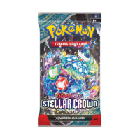 Pokemon TCG:Scarlet & Violet 7 Stellar Crown Booster Pack קלפי פוקימון מקוריים חבילת בוסטר