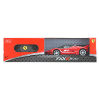 מכונית שלט פרארי אדומה 19 ס"מ- RASTAR RC Ferrari FXX K EVO