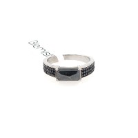 Emerald Black Ring