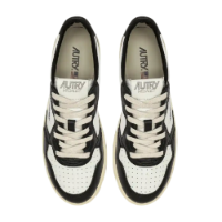 Autry Medalist Low Sneakers Black white