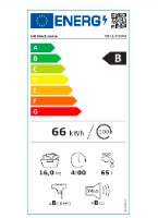 מכונת כביסה 16 ק"ג LG WF16210WB במהירות 1000 סל"ד