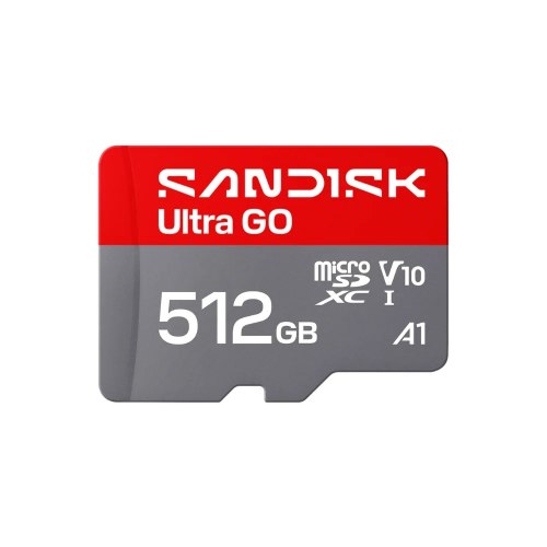 כרטיס זיכרון מיקרו SD, דגם SanDisk Ultra Go 512GB UHS-I מבית סנדיסק