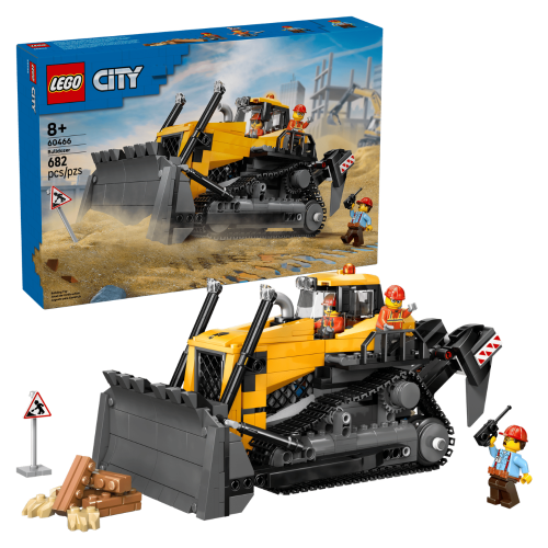 לגו סיטי - דחפור צהוב - 60466 LEGO