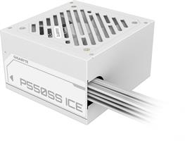 ספק כוח GIGABYTE P550SS ICE 550W 80 PLUS Silver White