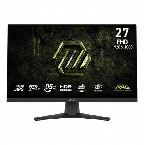 מסך גיימינג MSI MAG 272F X24 27" FHD 240Hz Rapid IPS