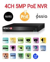 מערכת הקלטה לארבע מצלמות Provision 5mp NVR5-4100PXN-MM POE IP