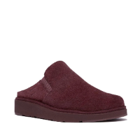 Fit-Flop Gen-FF Mules Deep Maroon פיט פלופ נשים צבע בורדו