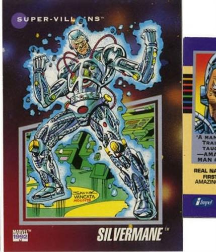 קלף בודד מארוול marvel - silvermane - Universe Series 3 - 131