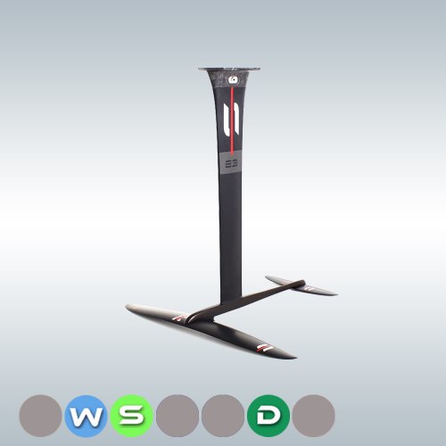 Set Razor Pro 825-653-370/83 746cm² / AR 8.84