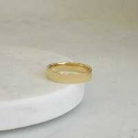 טבעת נישואין לגבר קלאסית בזהב 14 קרט