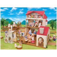 משפחת סילבניאן -  בית עם אורות וקומה סודית - Sylvanian Families 5708