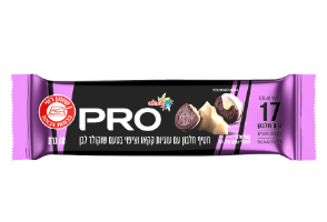 חטיפי חלבון שטראוס PRO (18 יחידות במארז) כשר