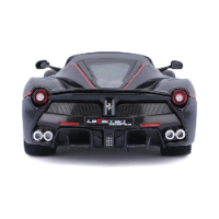 דגם מכונית פרארי ספורט שחורה - Bburago Ferrari Laferrari Aperta 1:24