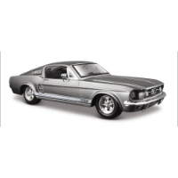 מאיסטו - דגם מכונית פורד מוסטנג גי טי - Maisto 1967 Ford Mustang GT 1:24