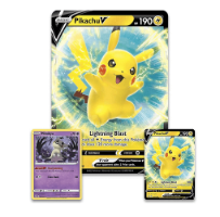 Pokemon TCG: Pokemon Pikachu V Box קלפי פוקימון TCG מקוריים מארז פיקאצו וי