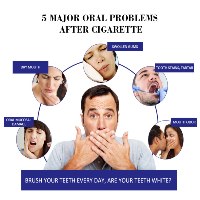 משחת שיניים למעשנים להלבנה ומניעת כתמים
