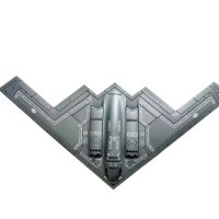 דגם-מטוס-B-2-אמריקאי-בקנה-מידה-1:200-מתכת-7