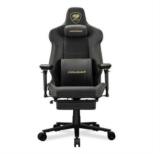 כיסא גיימינג Cougar Armor Evo M Gold עם משענת רגליים