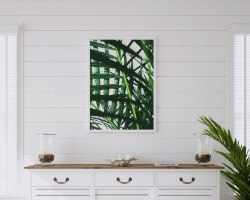 תמונת קנבס צילום מתוך הצמח "Plants eyes" |בודדת או לשילוב בקיר גלריה | תמונות לבית ולמשרד