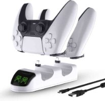 מטען זוגי לשלטי סוני 5 PS5 DOBE DUAL CHARGING DOCK