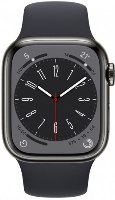 שעון חכם Apple Watch 41mm Series 8 GPS צבע שעון Midnight Aluminum Case