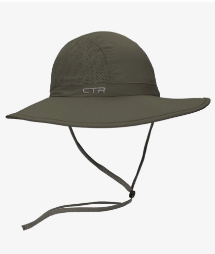 כובע מנדף רחב שוליים זית CTR SUMMIT EXPEDITION