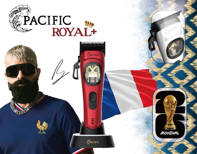 מכונת תספורת Pacific Royal+ R4 צרפת