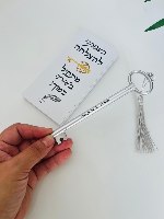 פנקס אישי עם עט בצורת מפתח